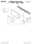 Diagram for 01 - Control Panel Parts