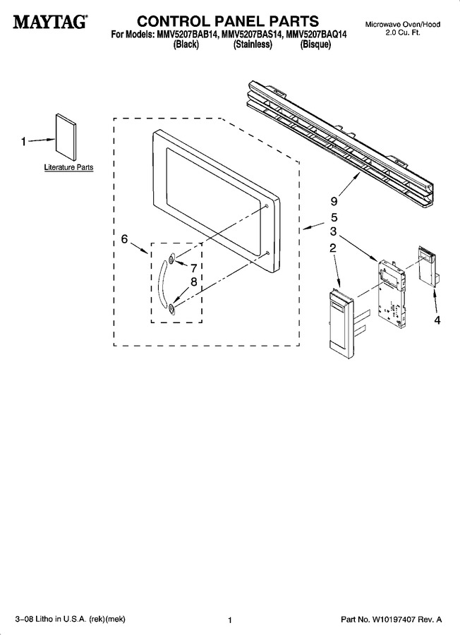 Diagram for MMV5207BAQ14