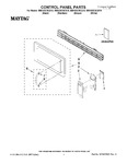 Diagram for 01 - Control Panel Parts