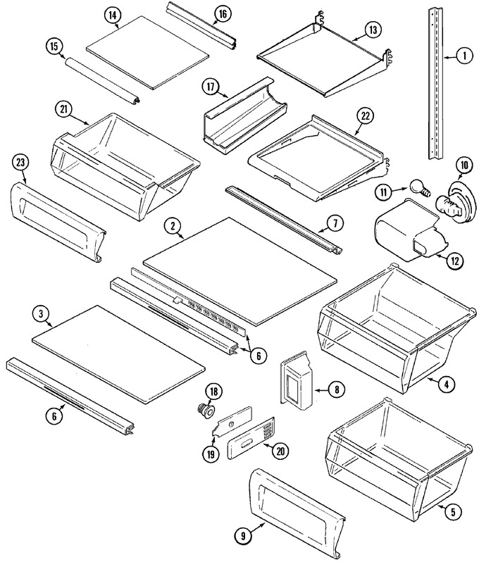 Diagram for MSD2354ARW