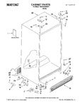 Diagram for 01 - Cabinet Parts