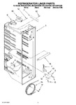 Diagram for 02 - Refrigerator Liner Parts