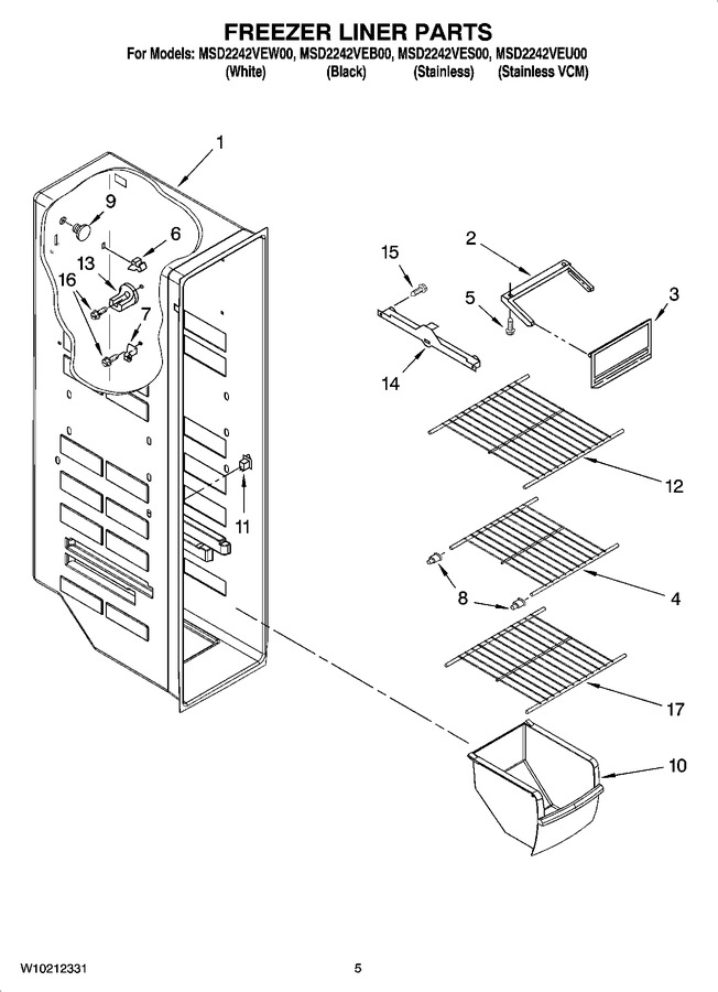 Diagram for MSD2242VEW00