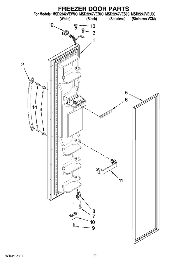 Diagram for MSD2242VEU00