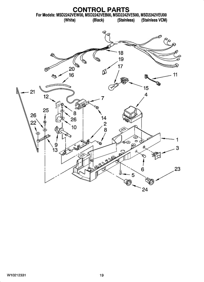 Diagram for MSD2242VEU00