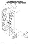 Diagram for 02 - Refrigerator Liner Parts