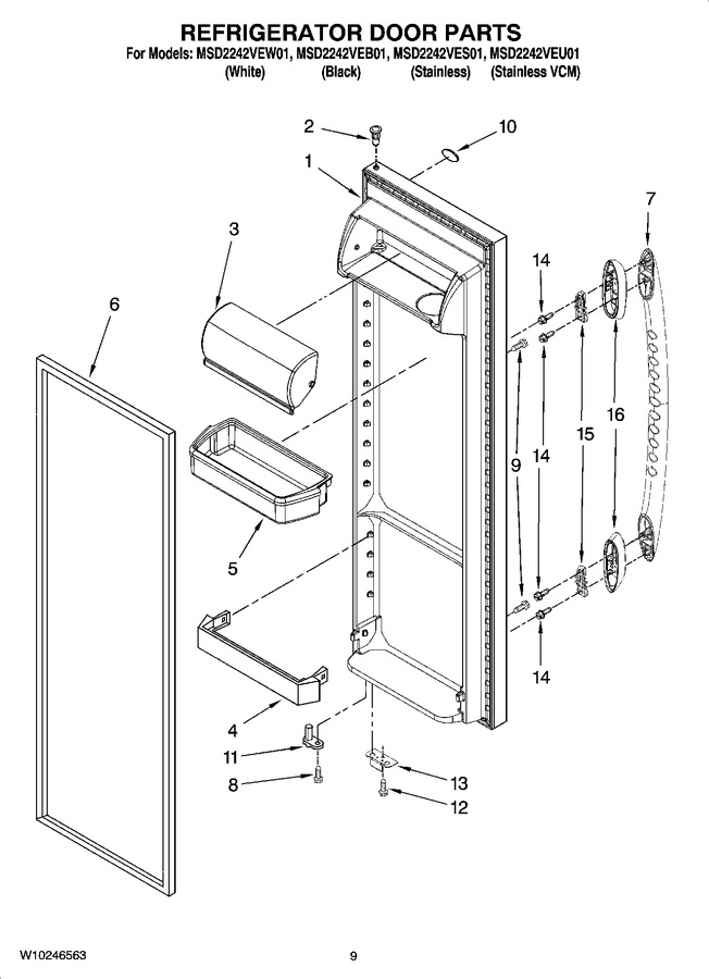 Diagram for MSD2242VES01