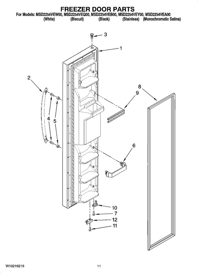 Diagram for MSD2254VEW00