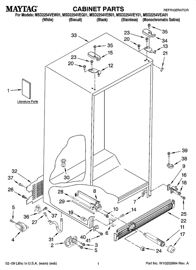 Diagram for MSD2254VEY01