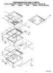 Diagram for 03 - Refrigerator Shelf Parts