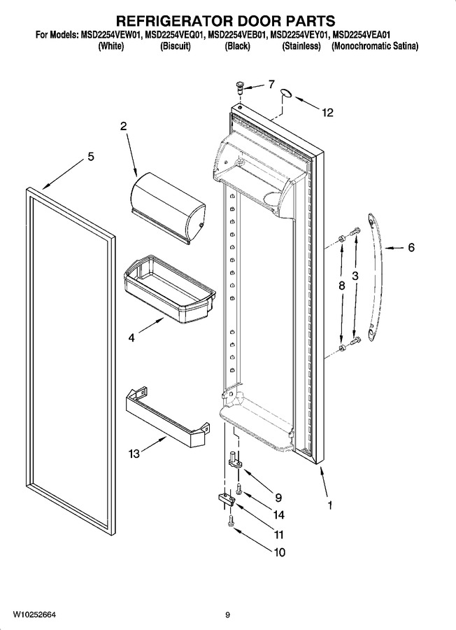 Diagram for MSD2254VEQ01