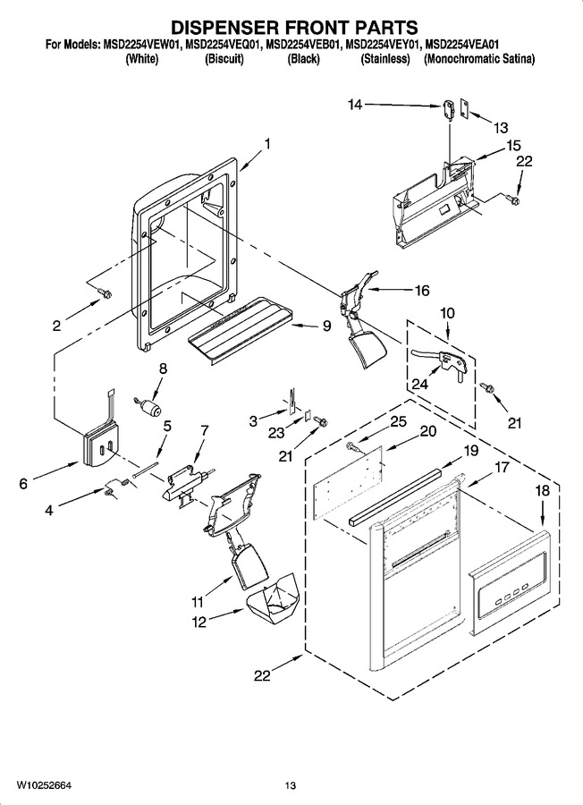 Diagram for MSD2254VEQ01