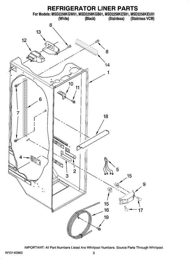 Diagram for MSD2258KES01