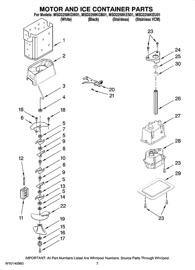 Diagram for MSD2258KEU01