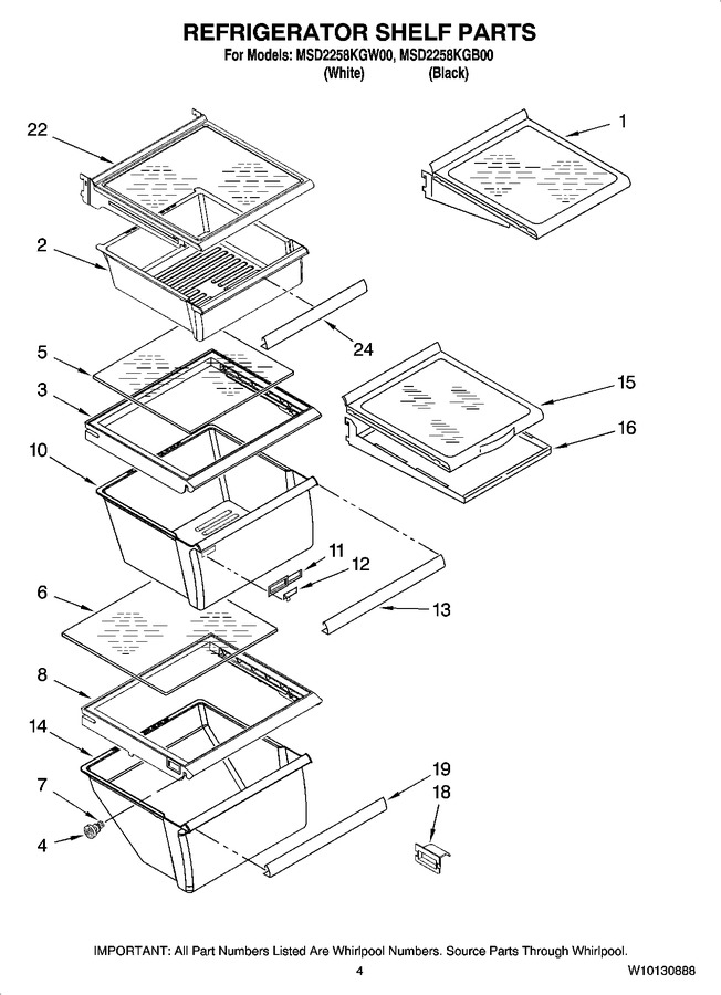 Diagram for MSD2258KGB00