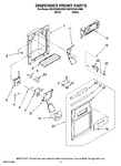 Diagram for 08 - Dispenser Front Parts