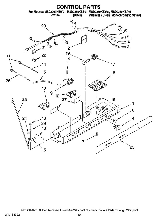 Diagram for MSD2269KEY01