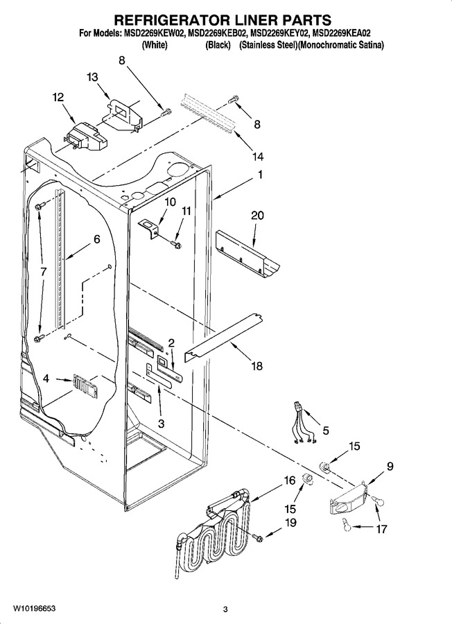 Diagram for MSD2269KEW02