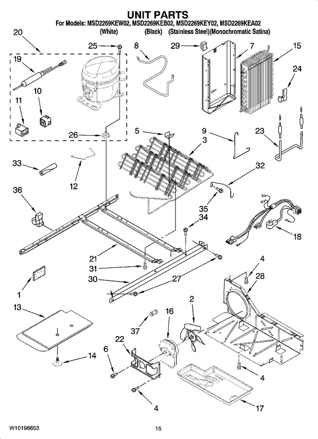 Diagram for MSD2269KEB02