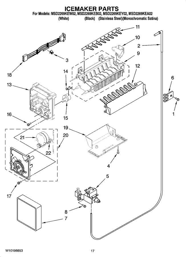 Diagram for MSD2269KEA02