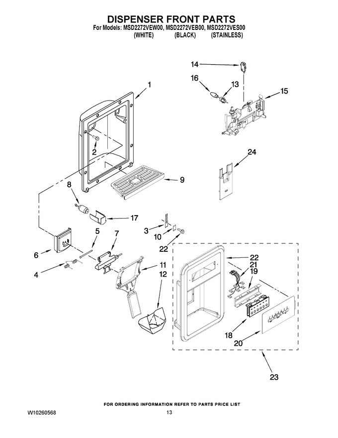 Diagram for MSD2272VES00