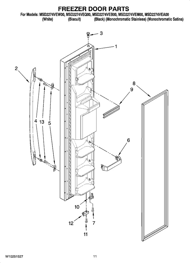 Diagram for MSD2274VEQ00