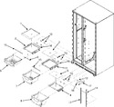 Diagram for 08 - Crisper Assembly (series 10)