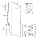 Diagram for 08 - Fresh Food Outer Door