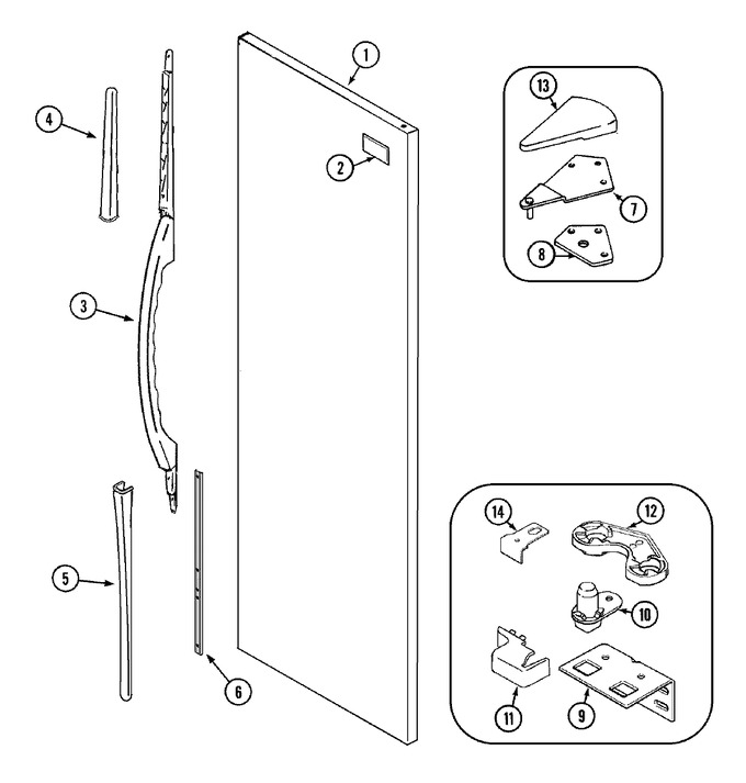 Diagram for MSD2445GRW