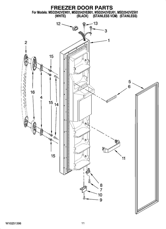 Diagram for MSD2542VEW01