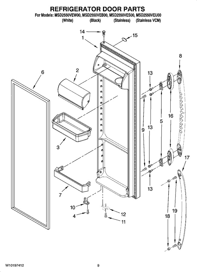 Diagram for MSD2550VEW00