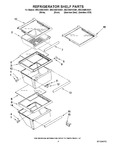 Diagram for 03 - Refrigerator Shelf Parts