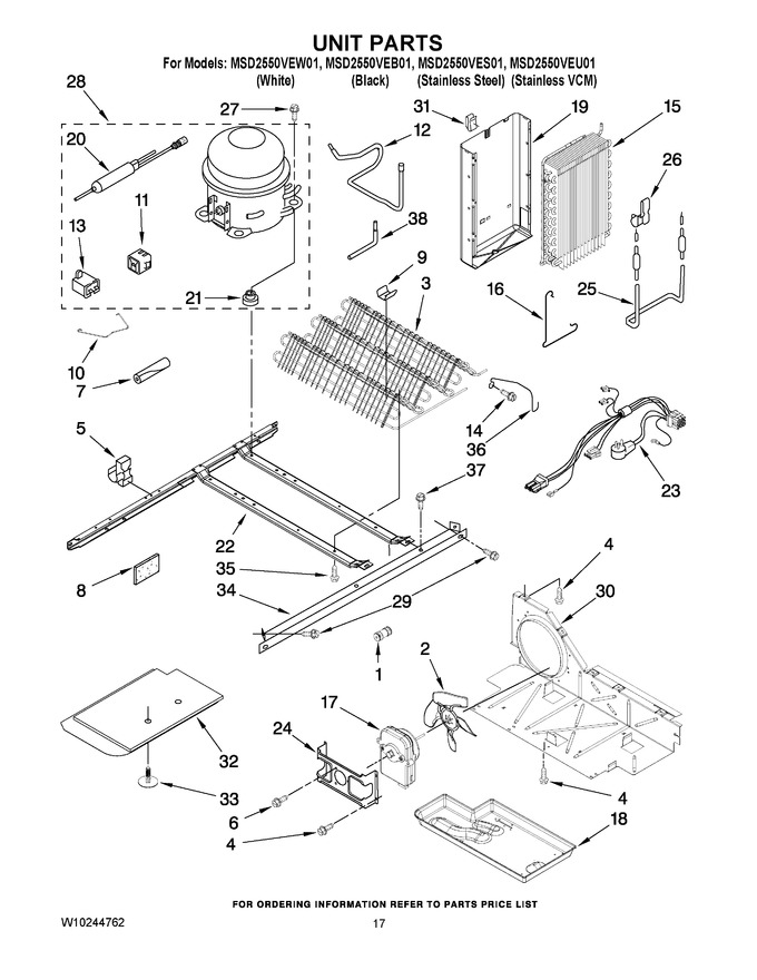 Diagram for MSD2550VEU01