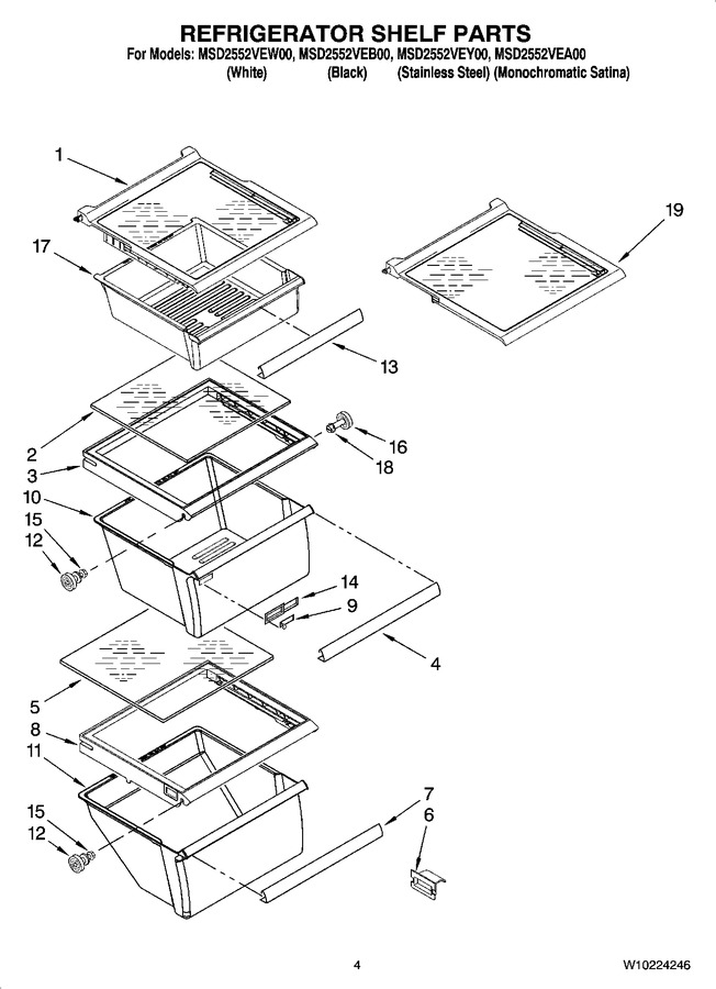 Diagram for MSD2552VEY00