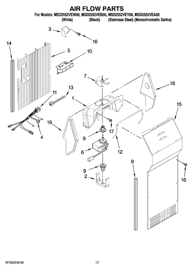 Diagram for MSD2552VEY00