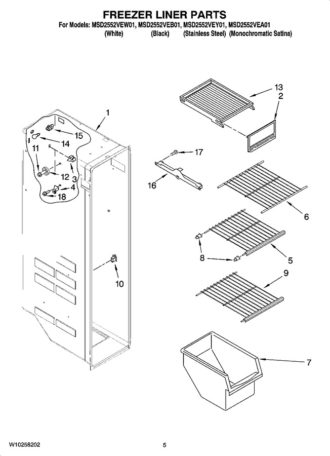 Diagram for MSD2552VEB01