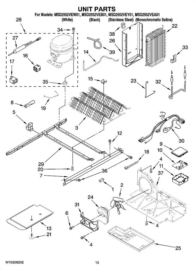 Diagram for MSD2552VEB01