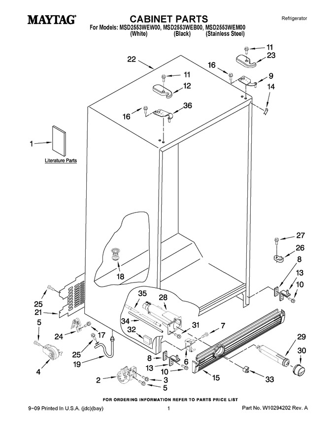 Diagram for MSD2553WEB00