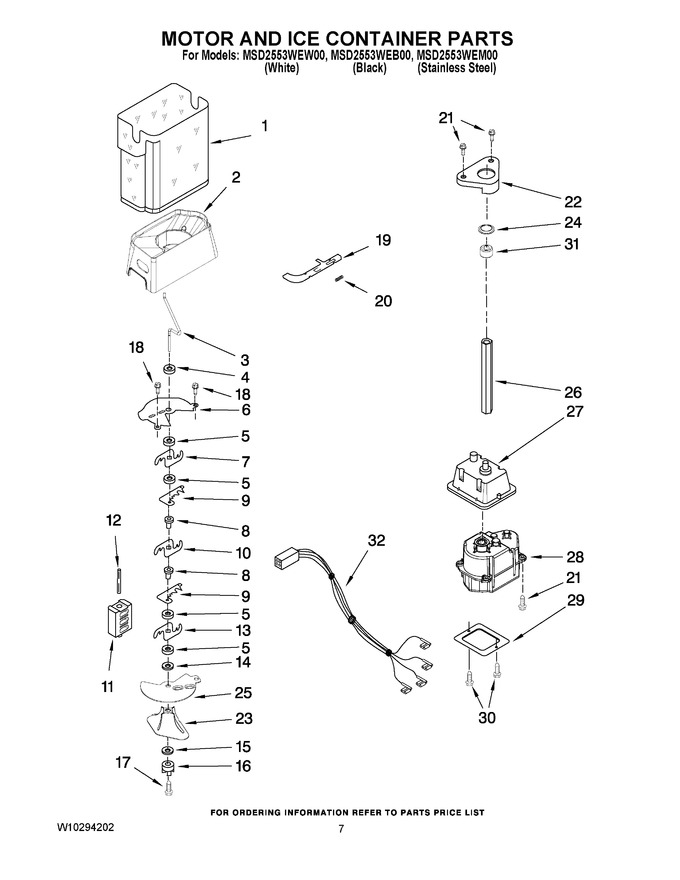 Diagram for MSD2553WEB00