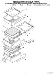 Diagram for 03 - Refrigerator Shelf Parts