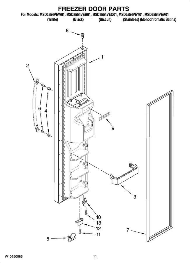 Diagram for MSD2554VEB01