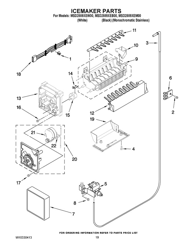 Diagram for MSD2559XEB00