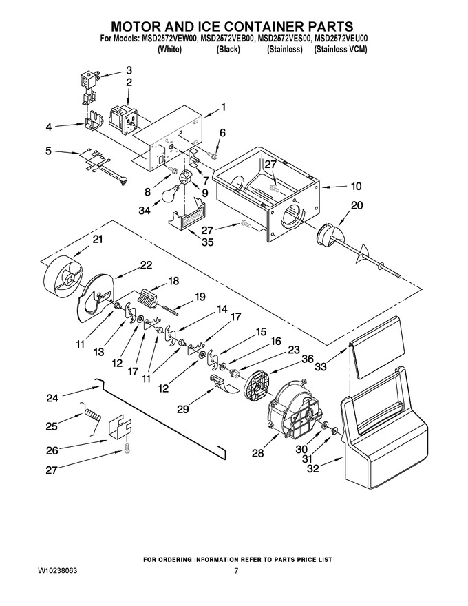 Diagram for MSD2572VEU00