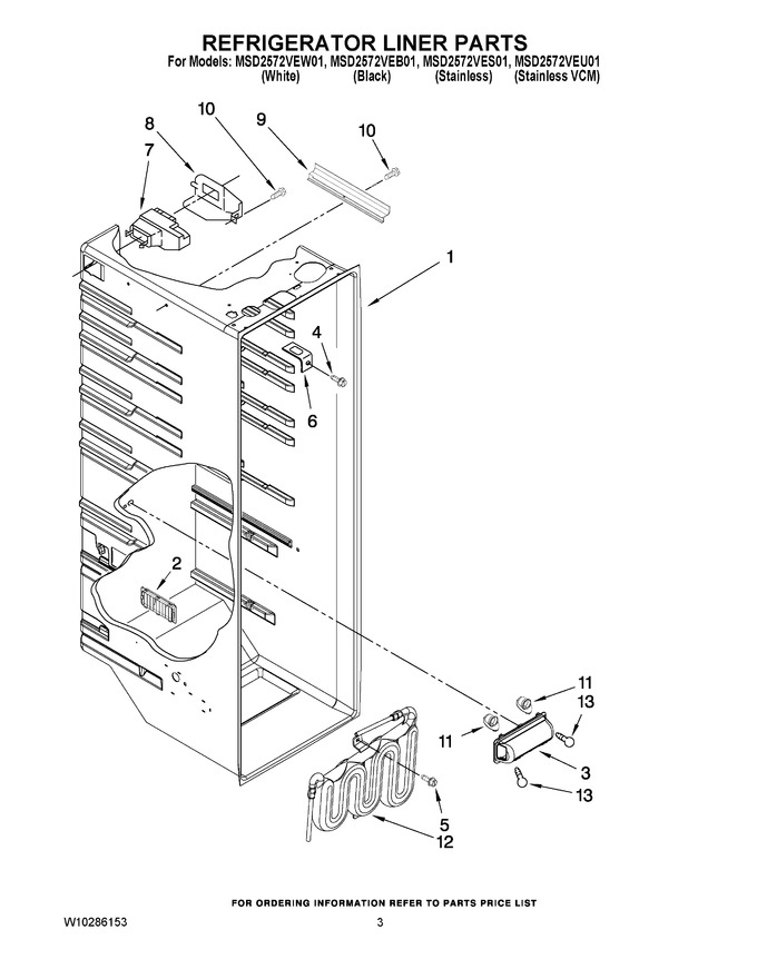 Diagram for MSD2572VES01