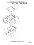 Diagram for 03 - Refrigerator Shelf Parts