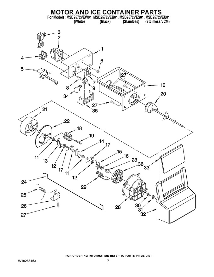 Diagram for MSD2572VEB01