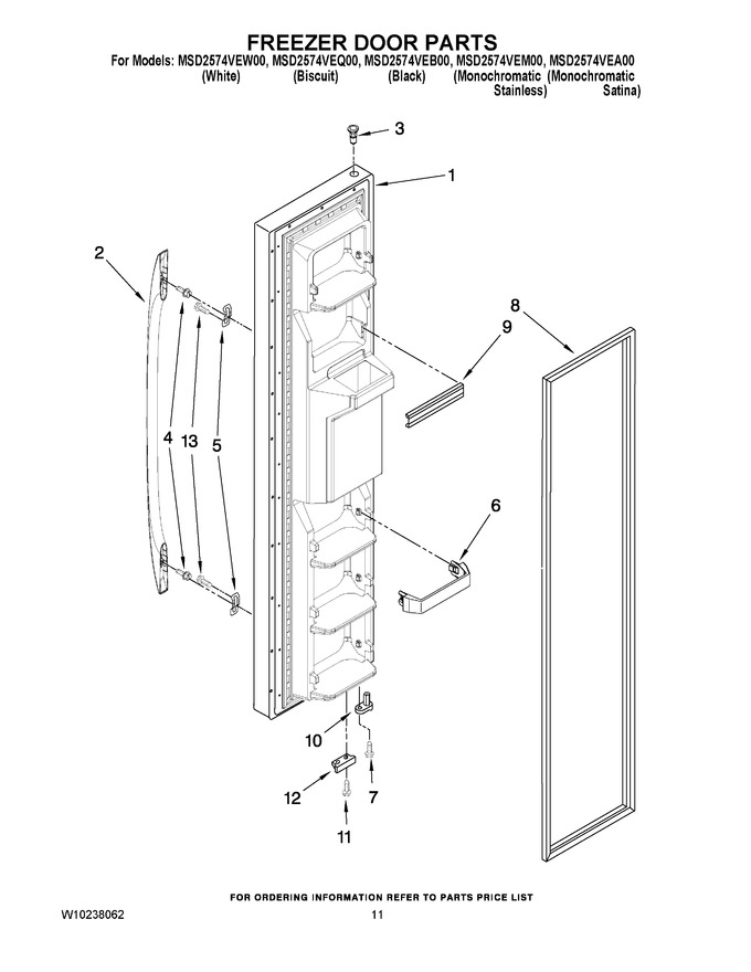 Diagram for MSD2574VEQ00