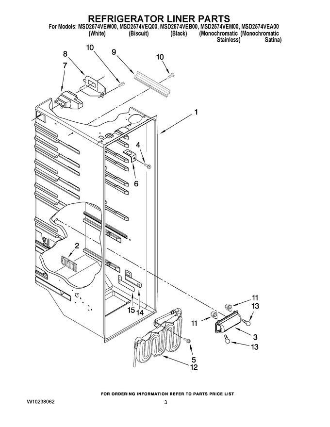 Diagram for MSD2574VEB00