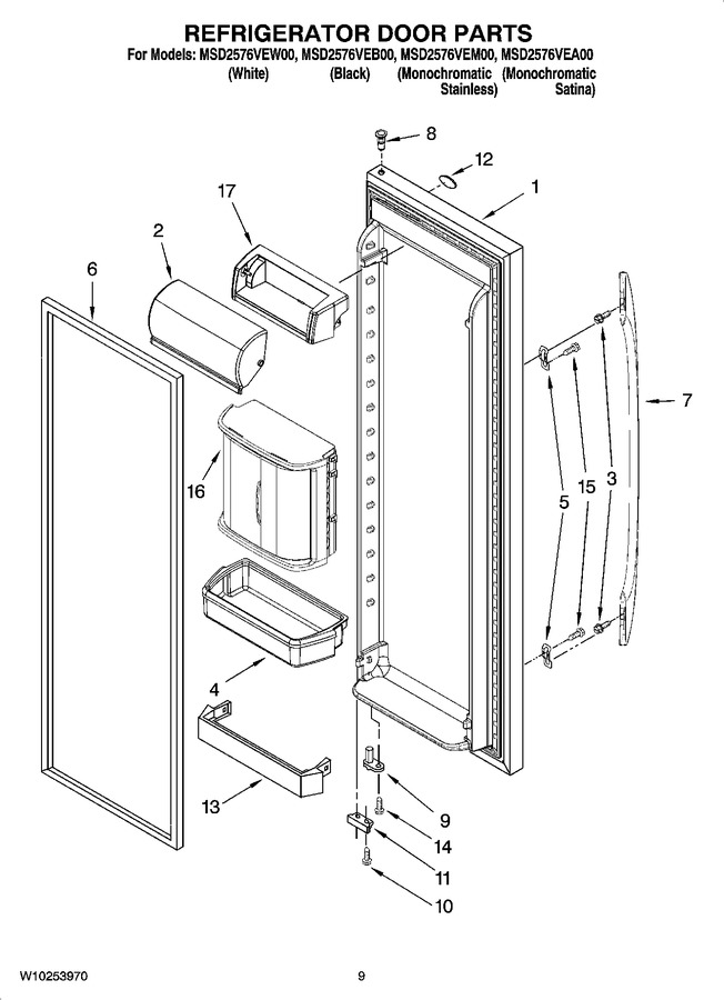 Diagram for MSD2576VEA00