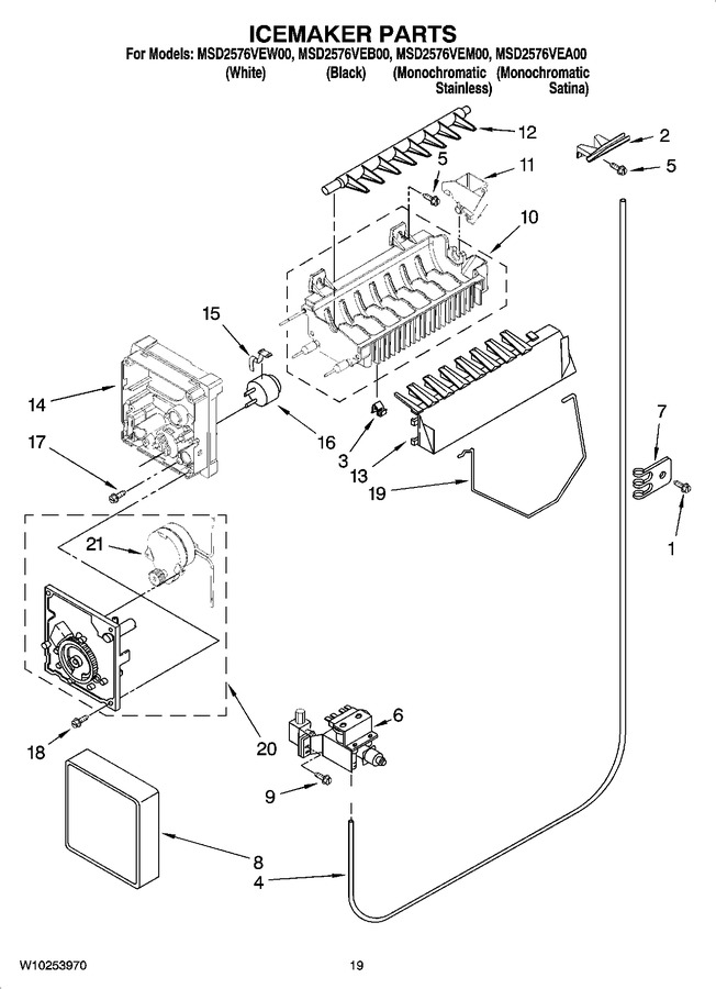 Diagram for MSD2576VEA00